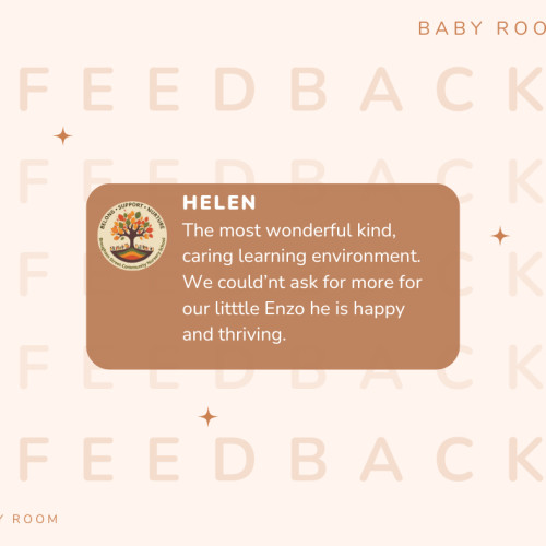 Peach Brown Minimalist Customer Testimonial Facebook Post